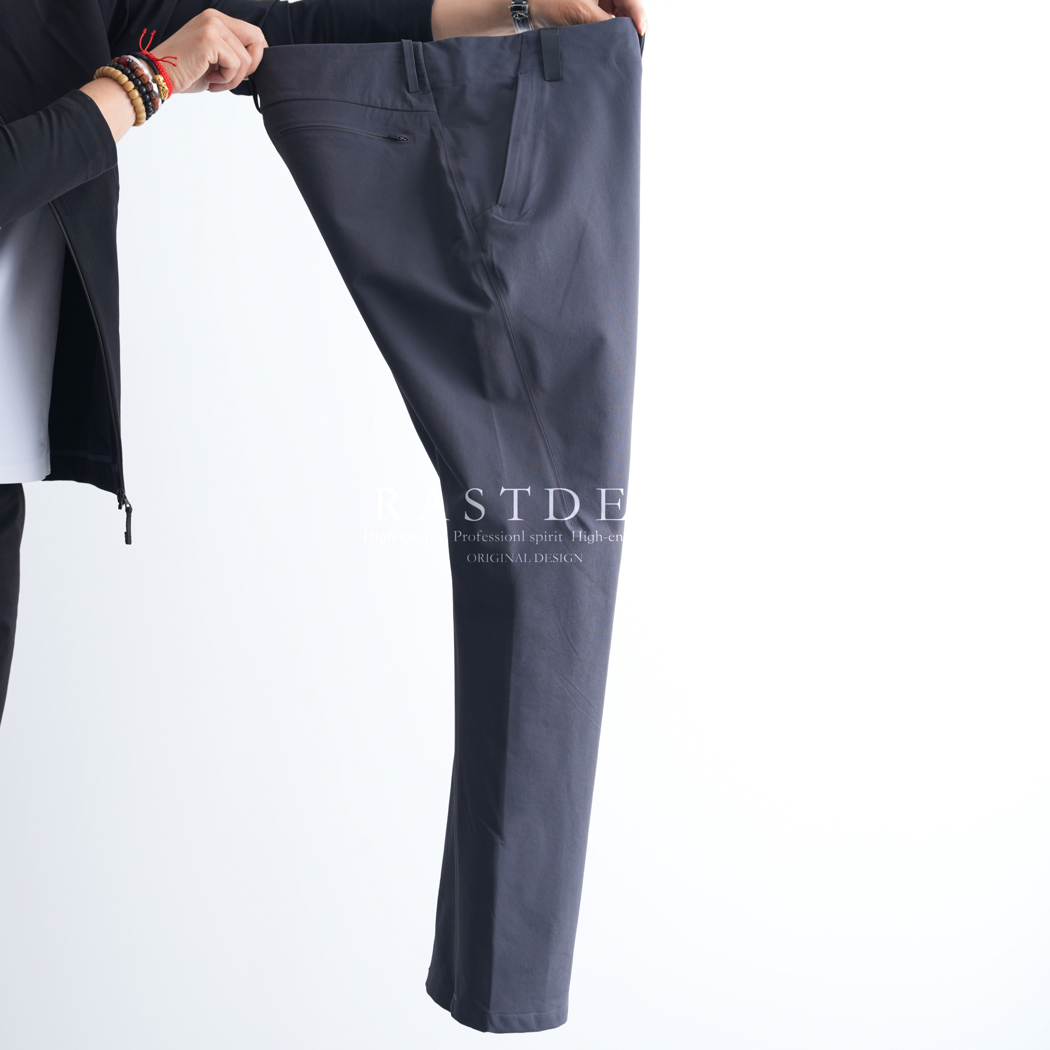 真弯刀更有形春秋男士显瘦商务通勤休闲裤通勤户外防风透气软壳裤