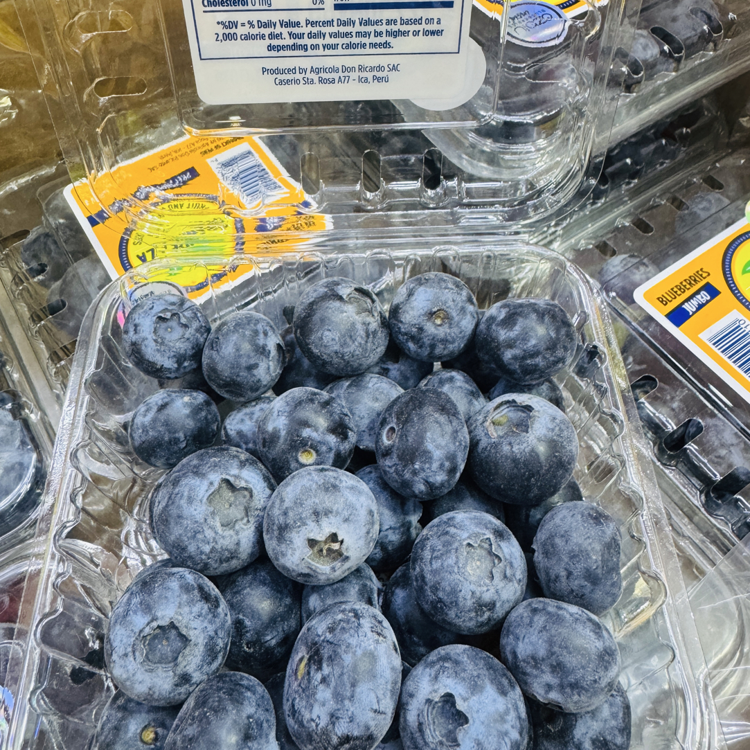 进口蓝莓一盒125克