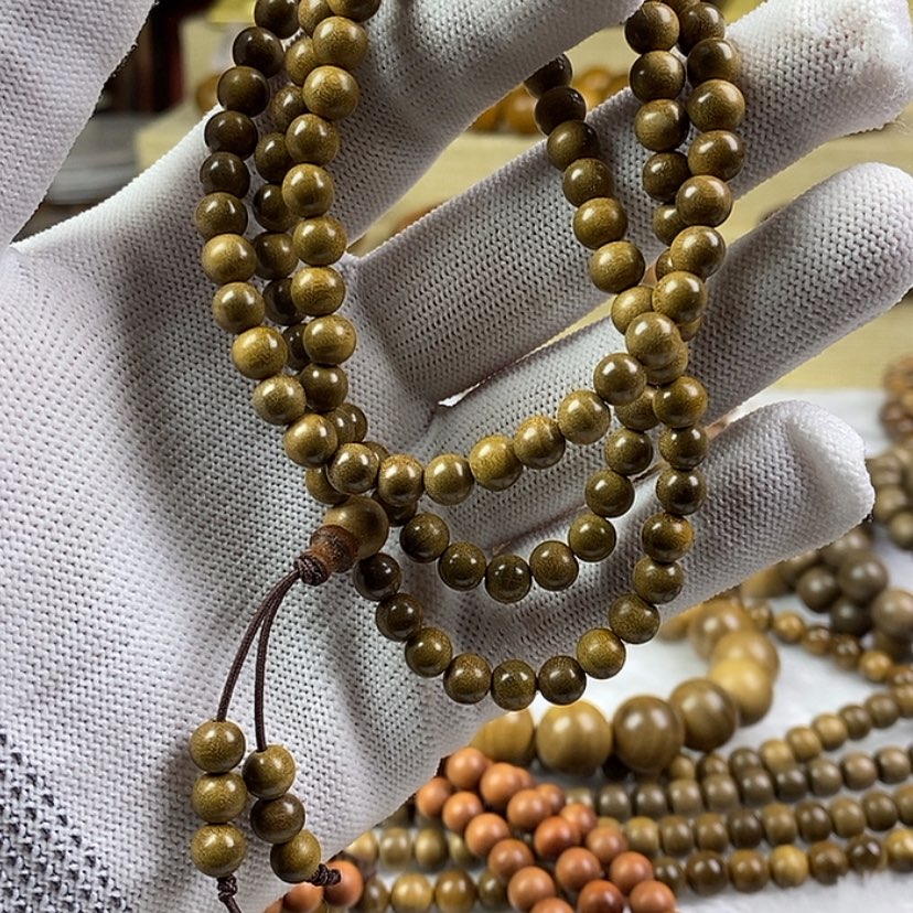 【闪购商品】檀香木手串/手链印度老山檀香0.6微瑕