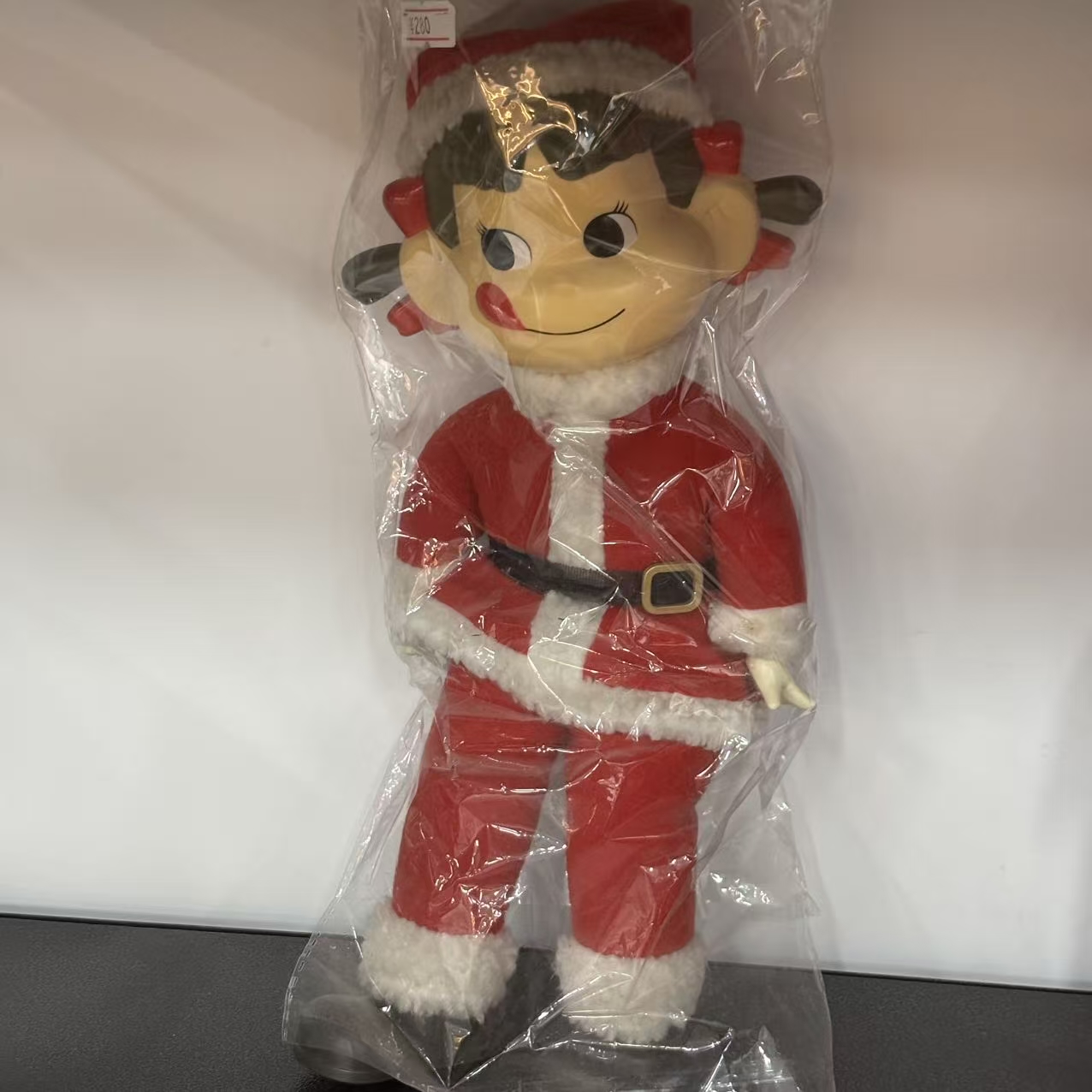 【白】不二家牛奶妹软体人偶圣诞款