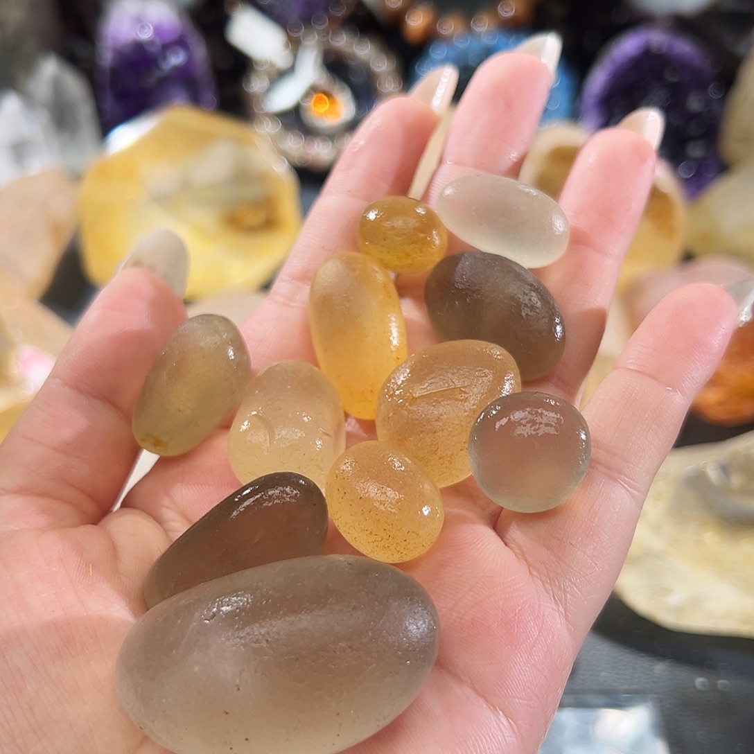 八***财水晶未镶嵌手链原石