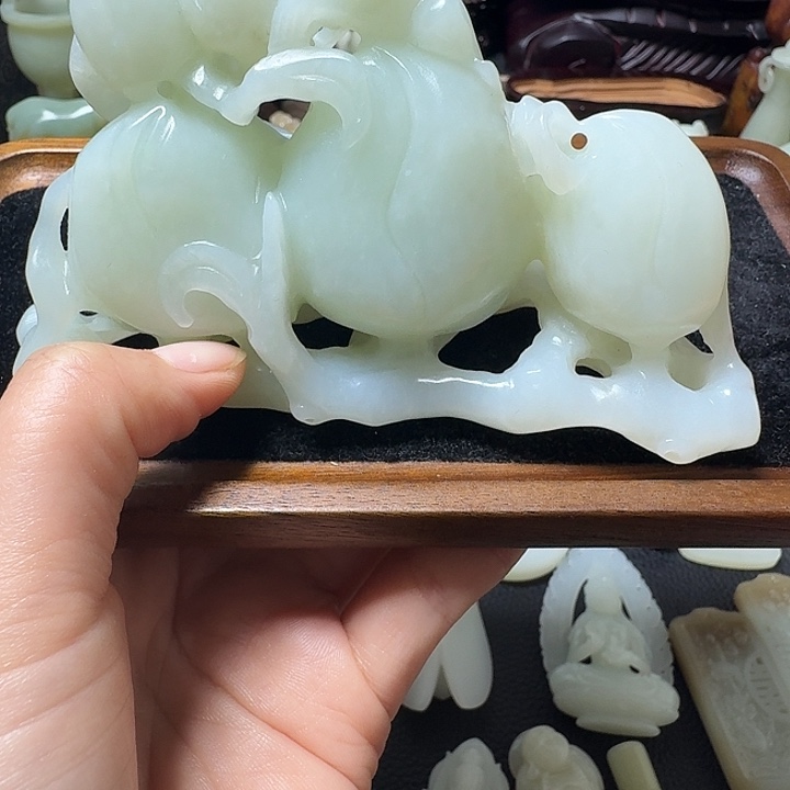 遇****新号开播 手把件一件 