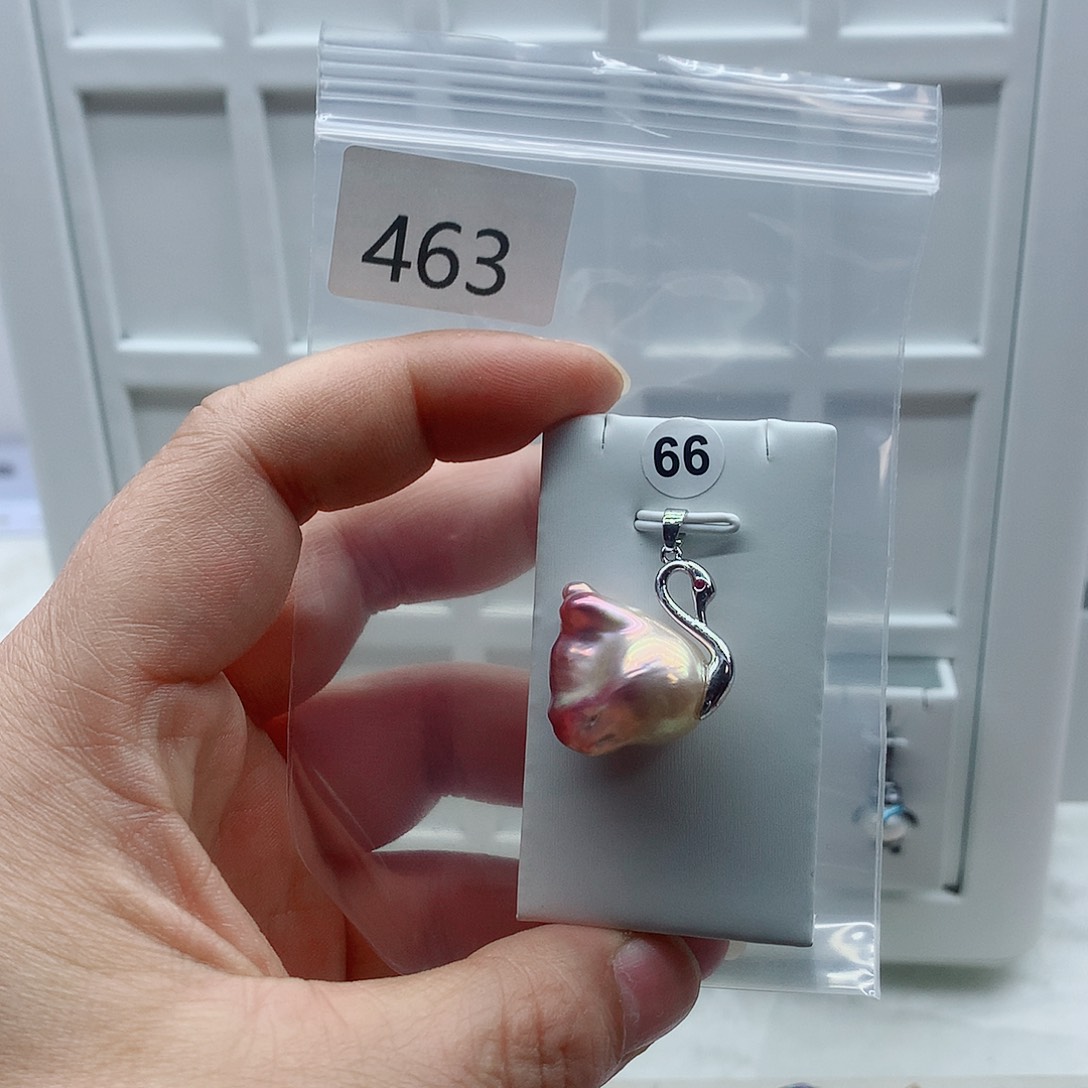 吊坠(不含链)淡水珍珠合金