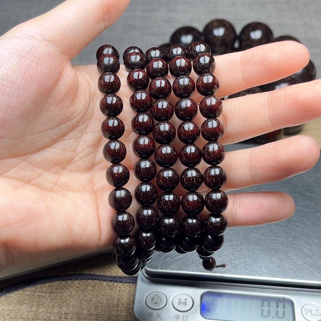 檀香紫檀（小叶紫檀）0.8x108多星