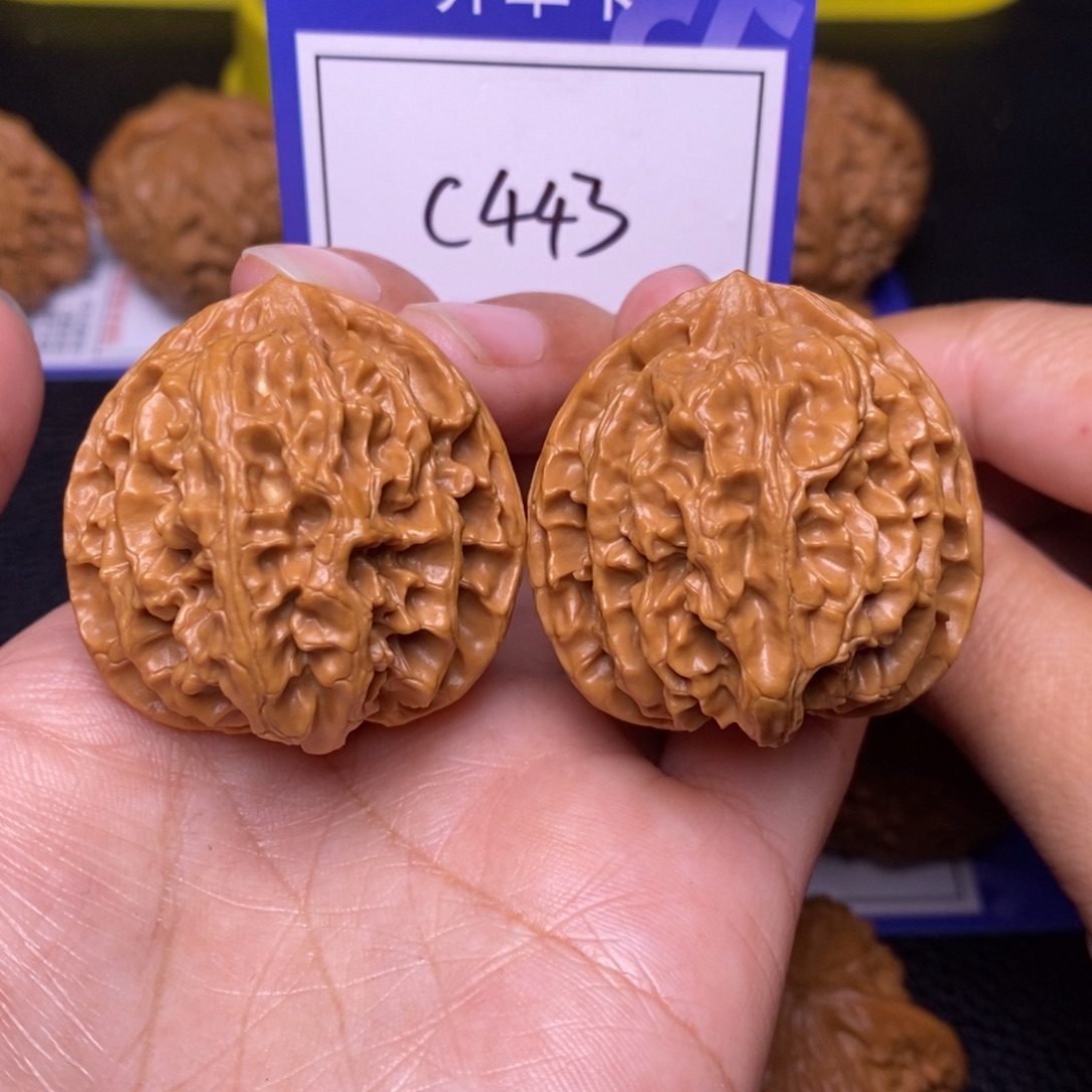 文玩核桃把件38苹果园c