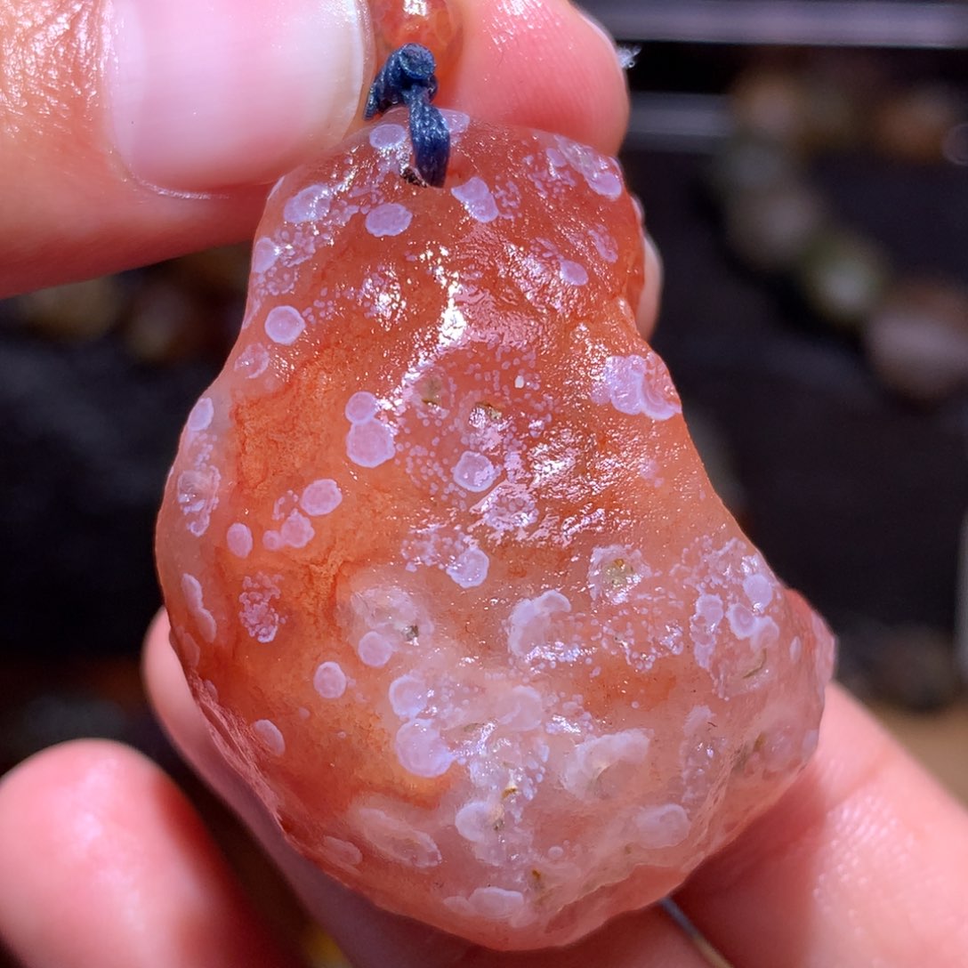 未镶嵌玛瑙/玉髓珠宝半成品