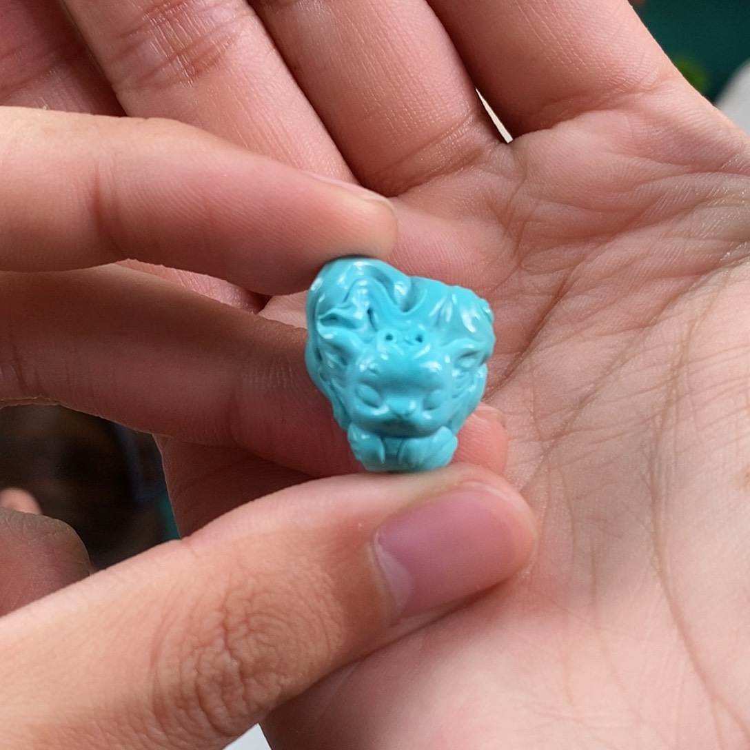 绿松石珠宝奇石未镶嵌