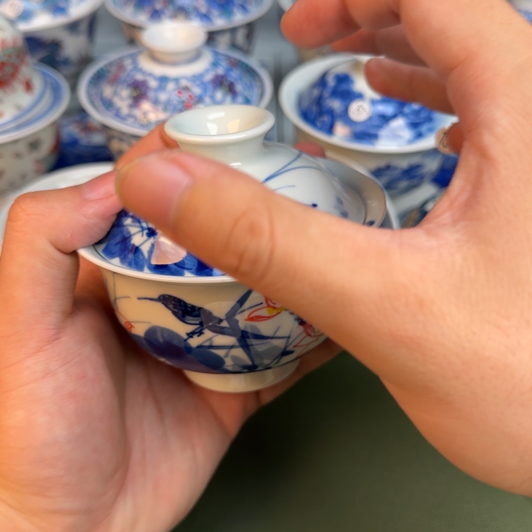 彦祖纯手工手绘茶具199