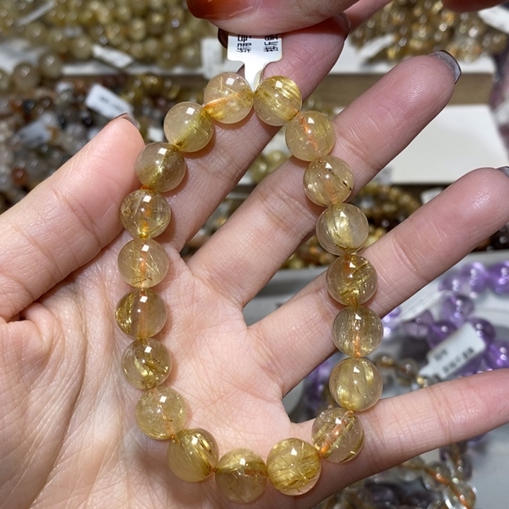 水晶手串未镶嵌淮****装手串