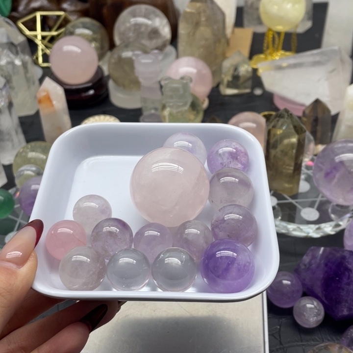 水晶45未镶嵌金*美天然水晶