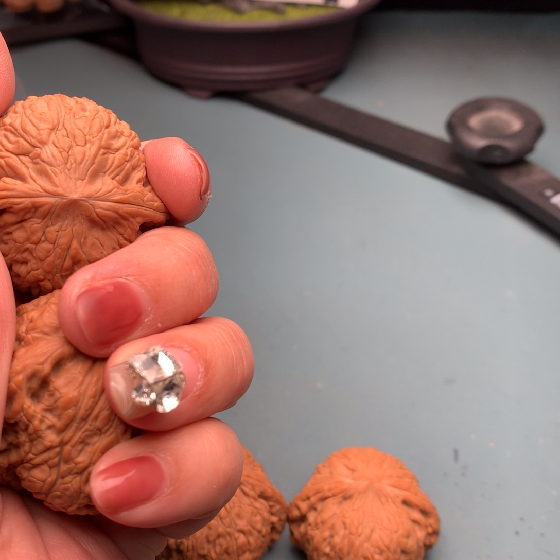 文玩核桃把件全品绣球4243