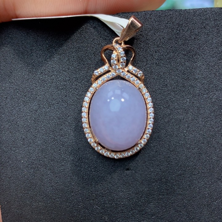 翡翠手链银S925镶嵌翡翠