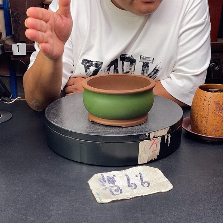 紫砂花盆货号一只K3