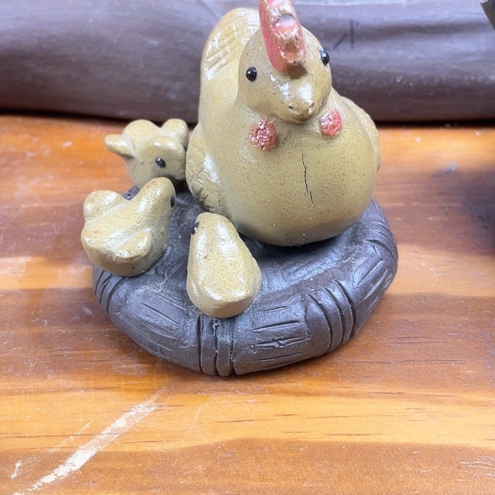 紫砂茶壶处理一个