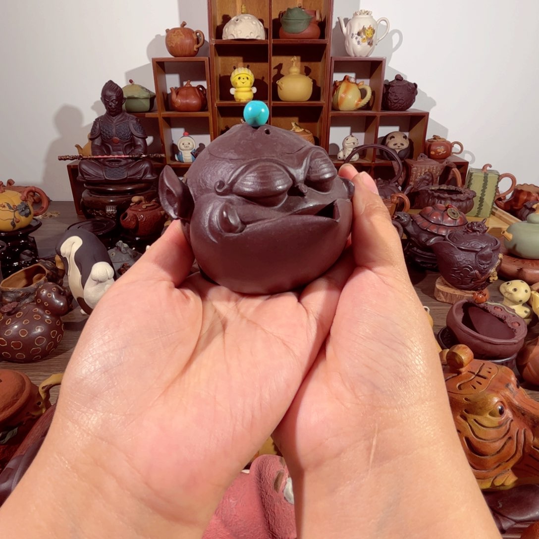 紫砂茶壶纯手工制作过程非常