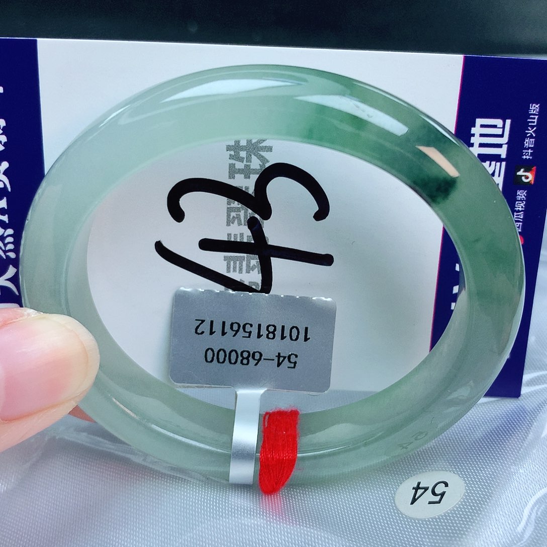 翡翠手镯未镶嵌缅甸天然A货翡翠