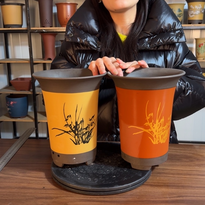 紫砂紫砂花盆破损补发