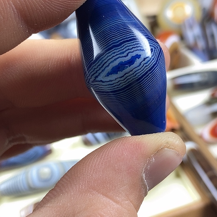 未镶嵌颈饰玛瑙/玉髓未***～