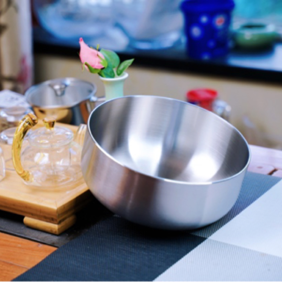 Vitasana维塔赛娜316不锈钢和面盆多用途沙拉盆拌菜火锅汤盆22/26