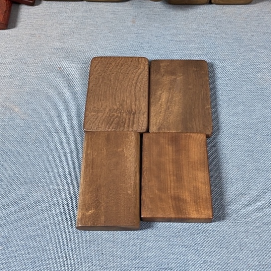【闪购商品】明**签金丝楠阴沉木无事牌四个