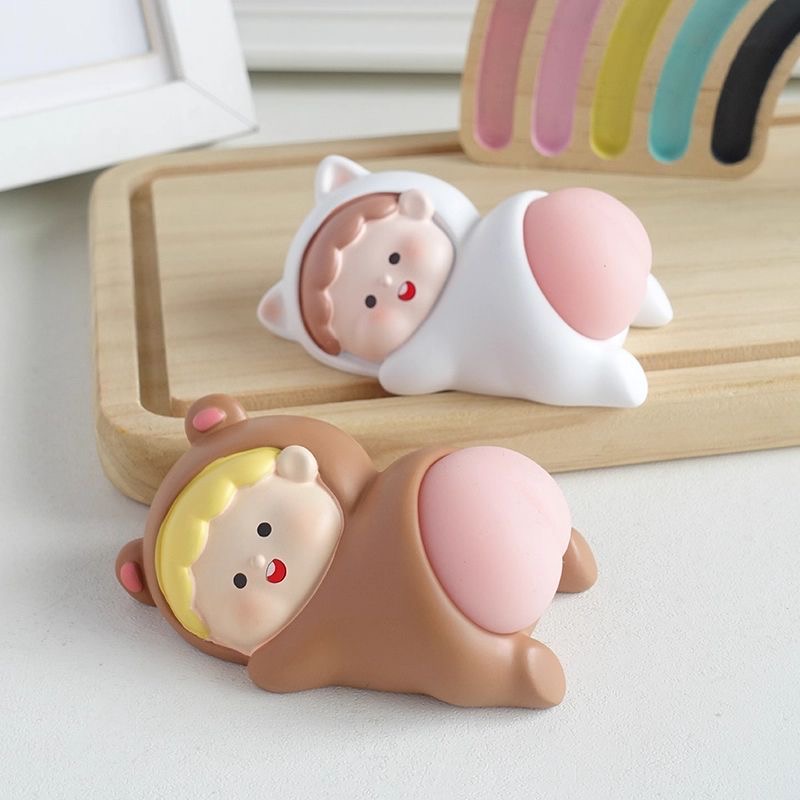 可爱卡通Q弹屁屁君文具套装