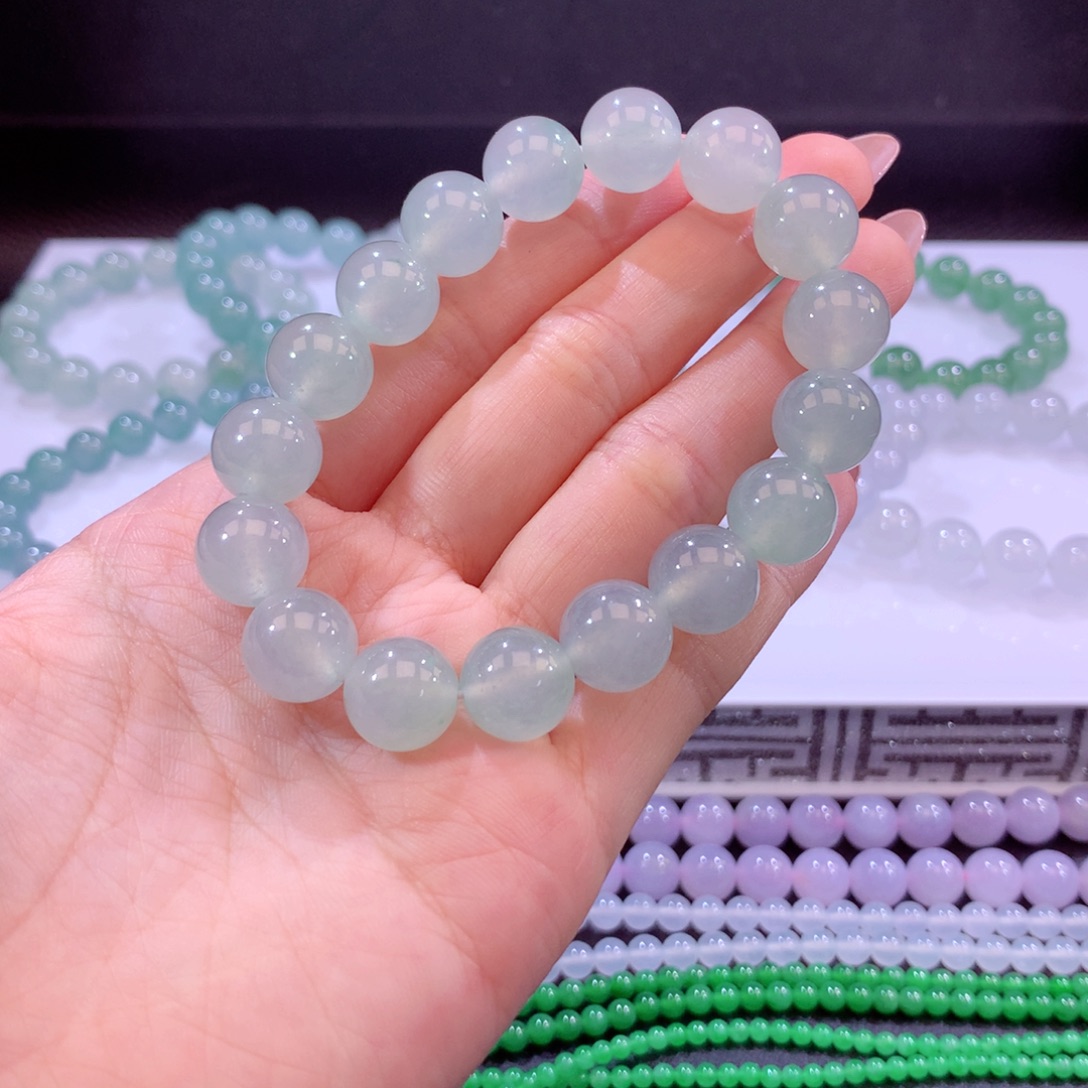 未镶嵌手链翡翠翡翠