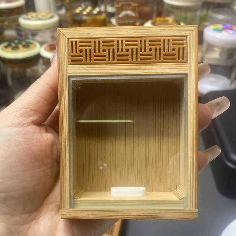 海派毛师傅 竹林盒 尺寸大。出音好鸣虫 虫具