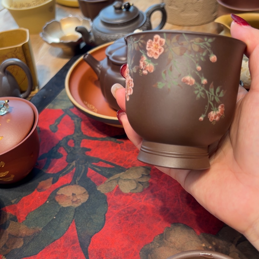 紫砂茶杯如*88558888585555555