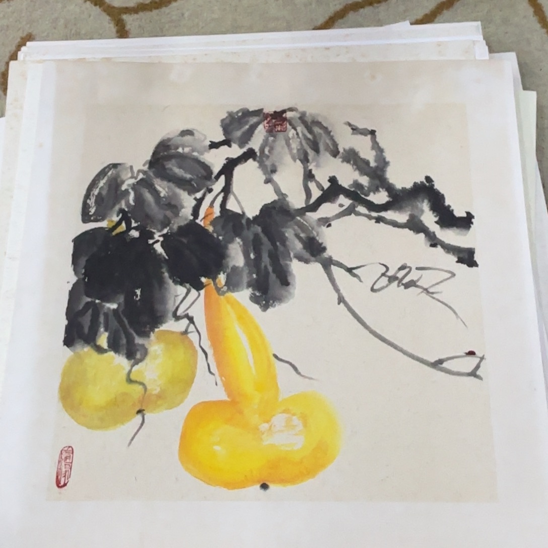 国画国画老师作品刘