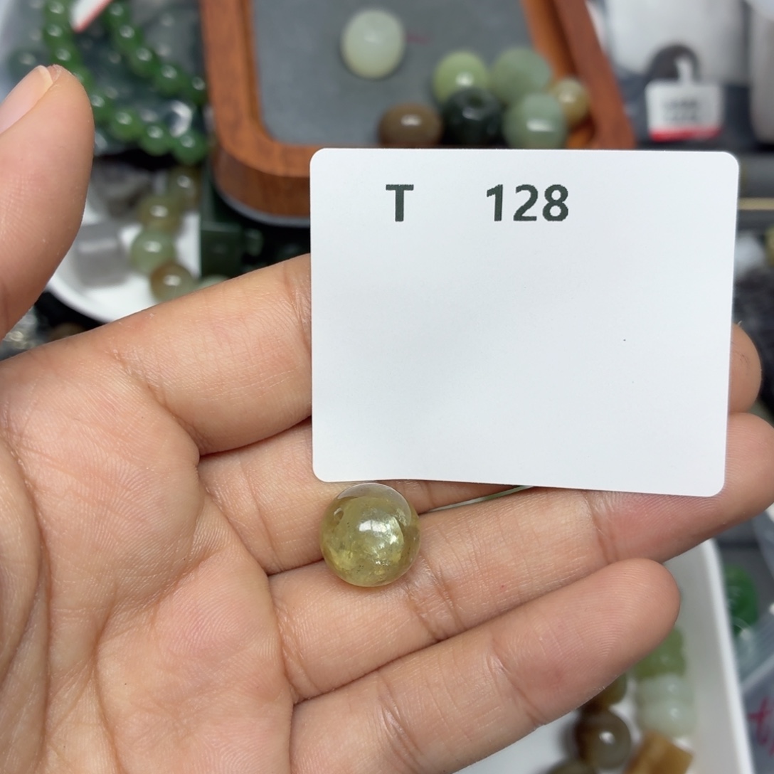 和田玉未镶嵌珠宝半成品T128