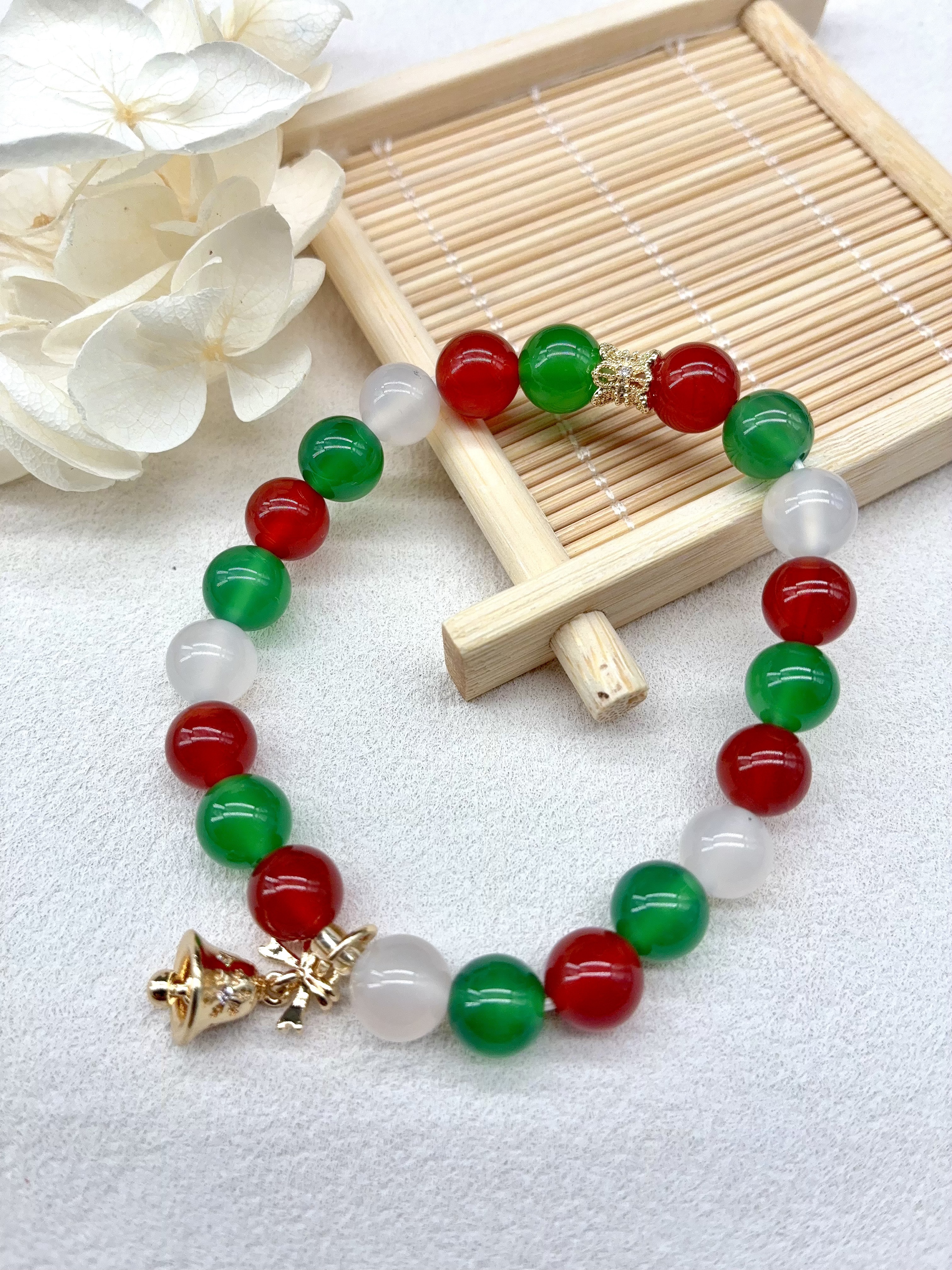 【圣诞节礼物】【散珠发货】玛瑙手串DIY珠子