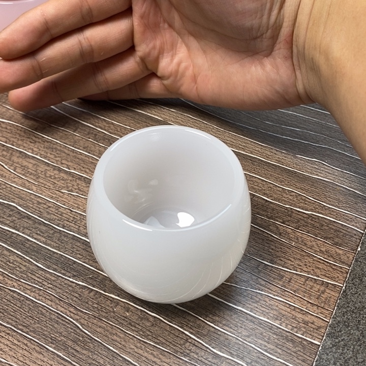 琉璃纯白龙蛋主人杯