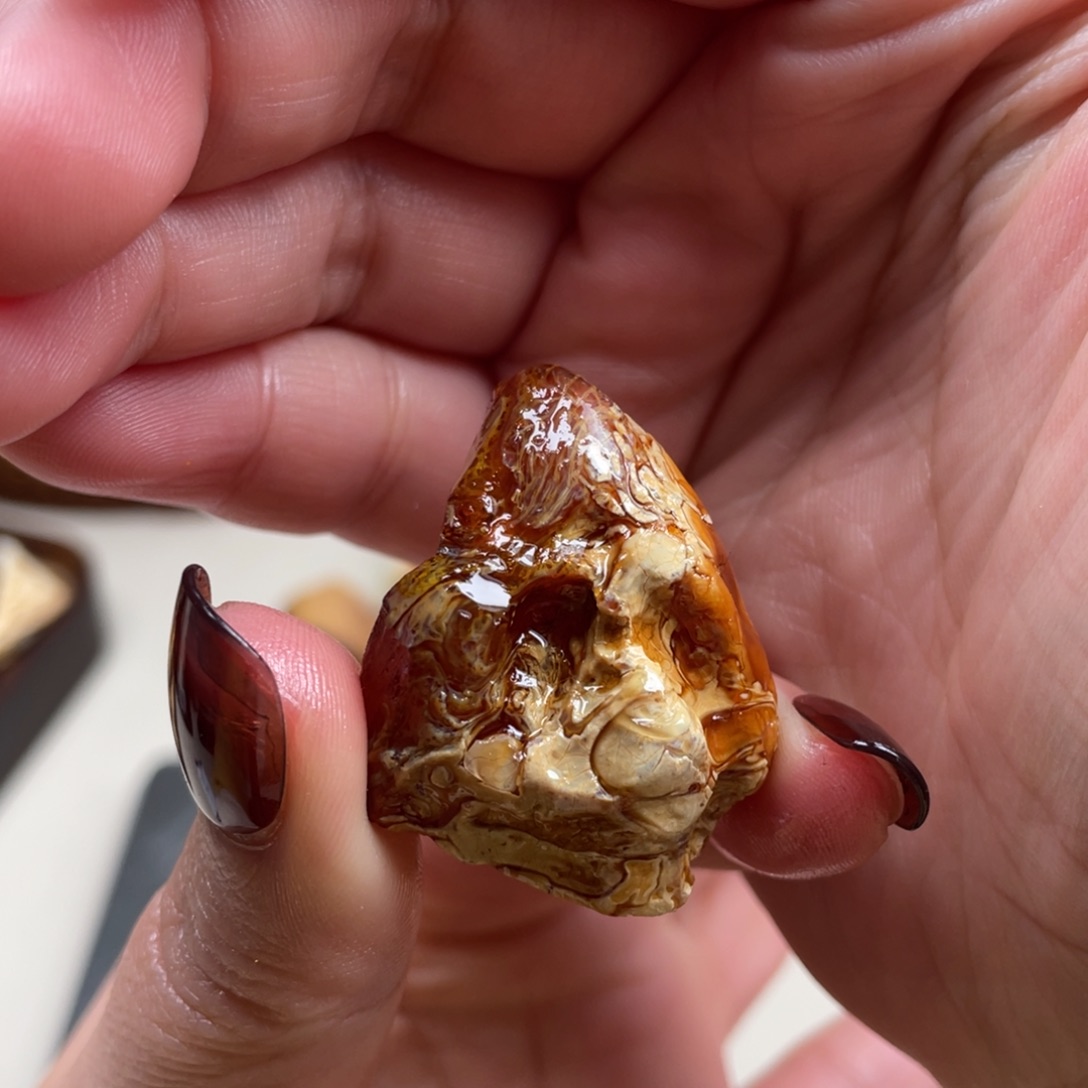 土***妈定制琥珀未镶嵌天然蜜蜡原石