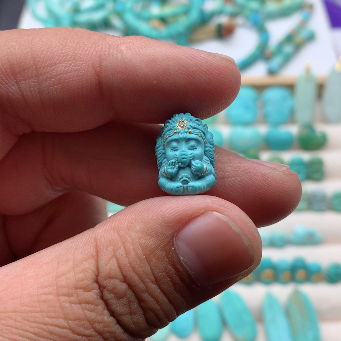 【闪购商品】绿松石珠宝奇石未镶嵌