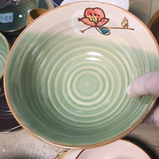 瓷片磁州窑五厂盘碗壶杯有瑕疵