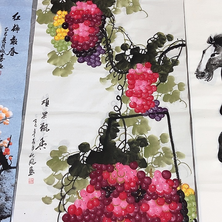 小周画廊的直播间