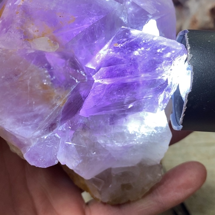 大型摆件（非配饰）紫晶未镶嵌