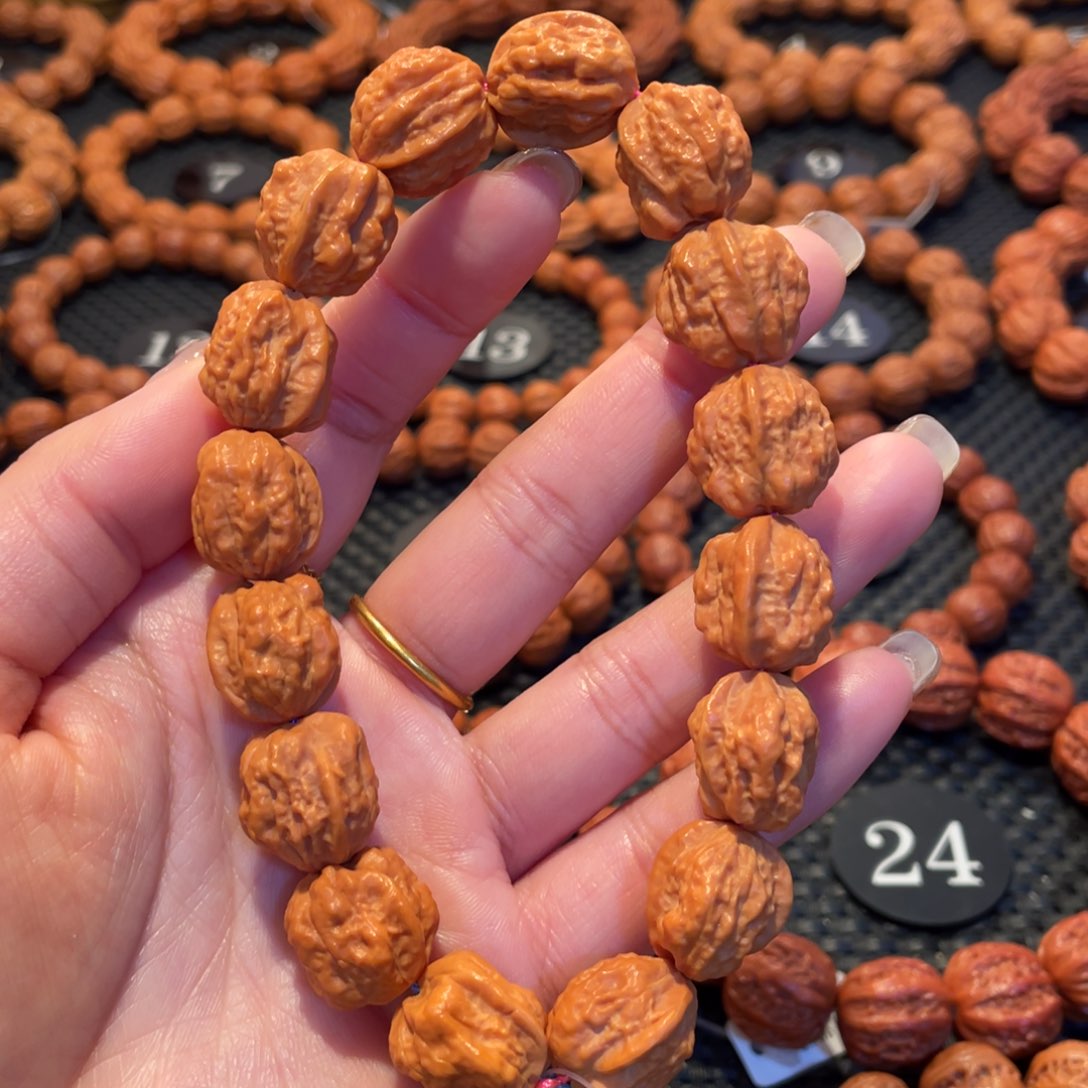 文玩核桃手串海*嵩山蛤蟆