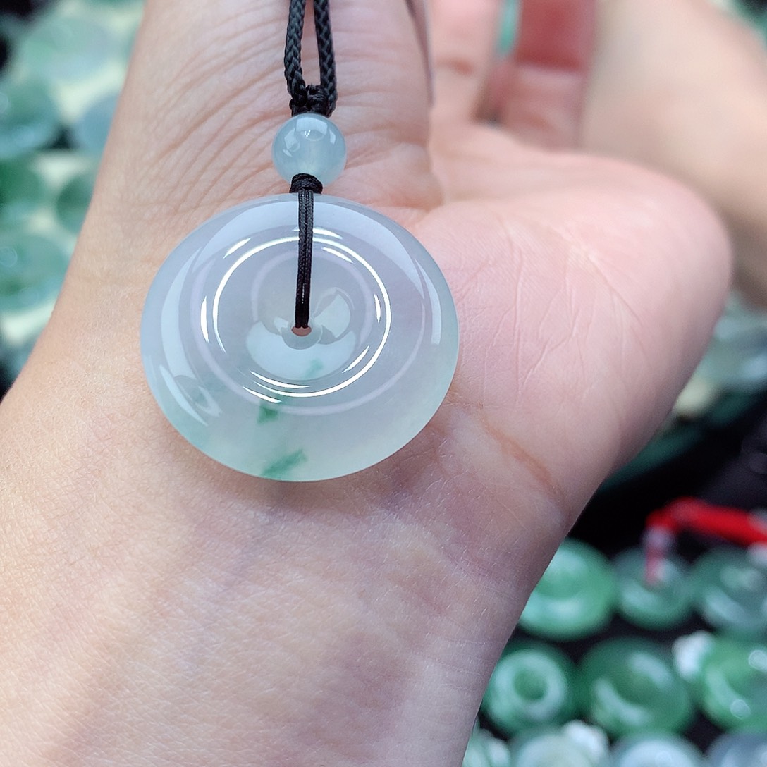 翡翠颈饰未镶嵌尺寸24.6-6