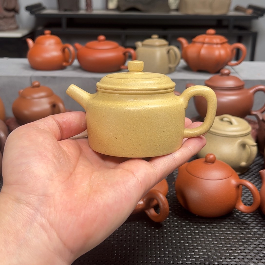 紫砂茶壶紫砂艺术本绿