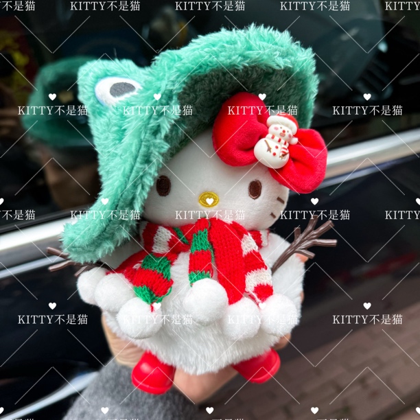 【正版】【Kitty不会喵】圣诞雪人 KT