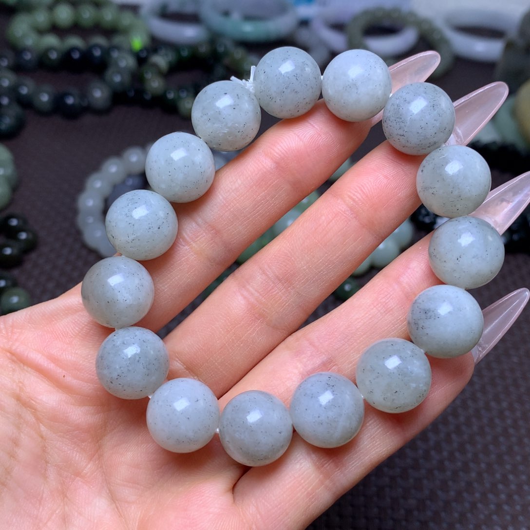 未镶嵌手串和田玉卡14