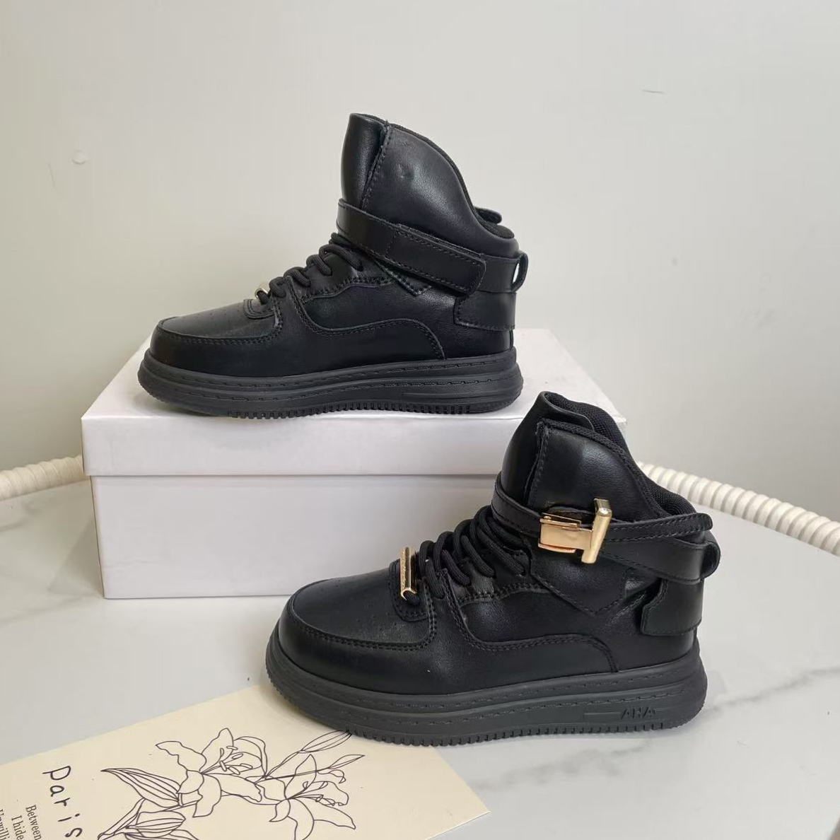 秋冬休闲鞋黑色 0271