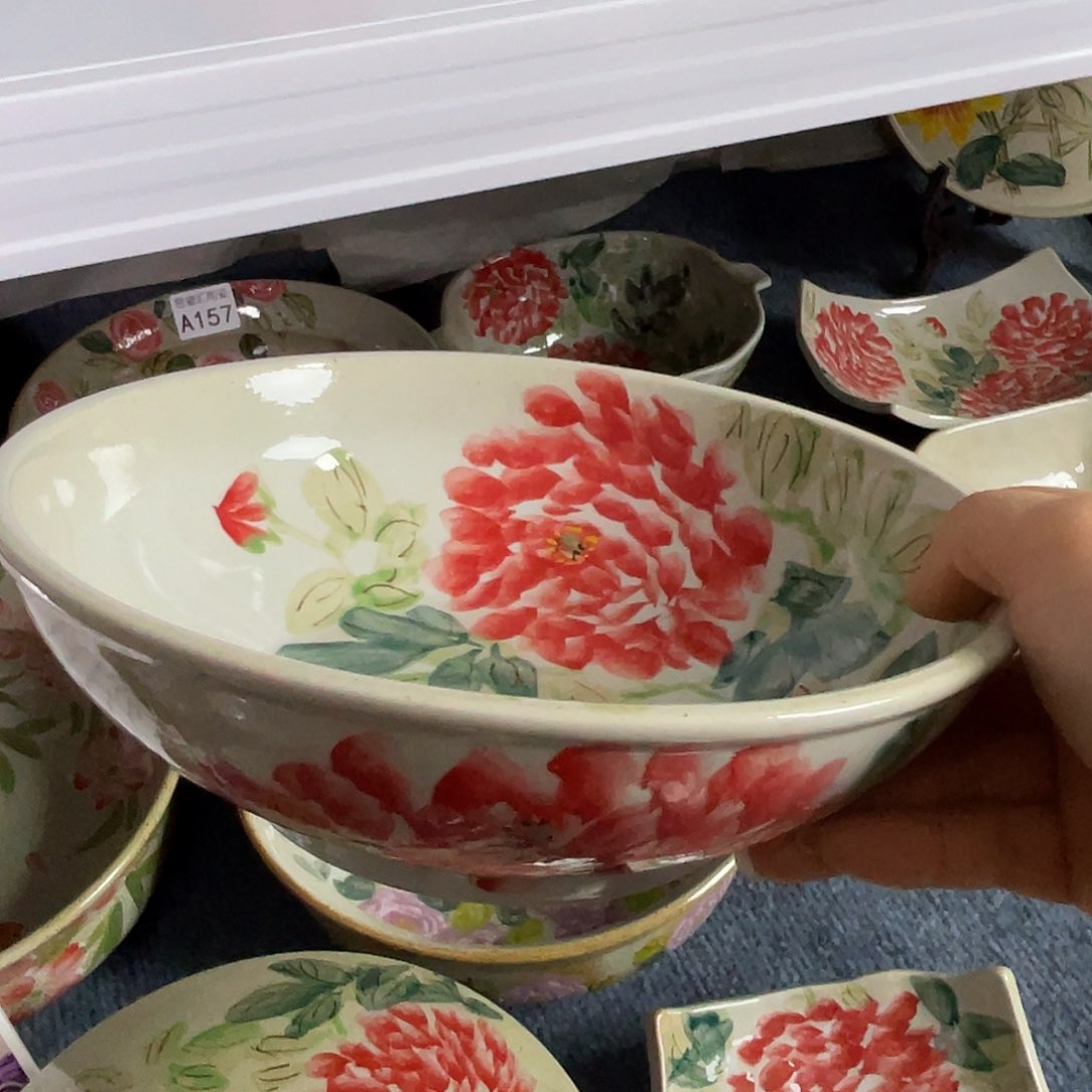 盘小**采景德镇高温陶瓷88888