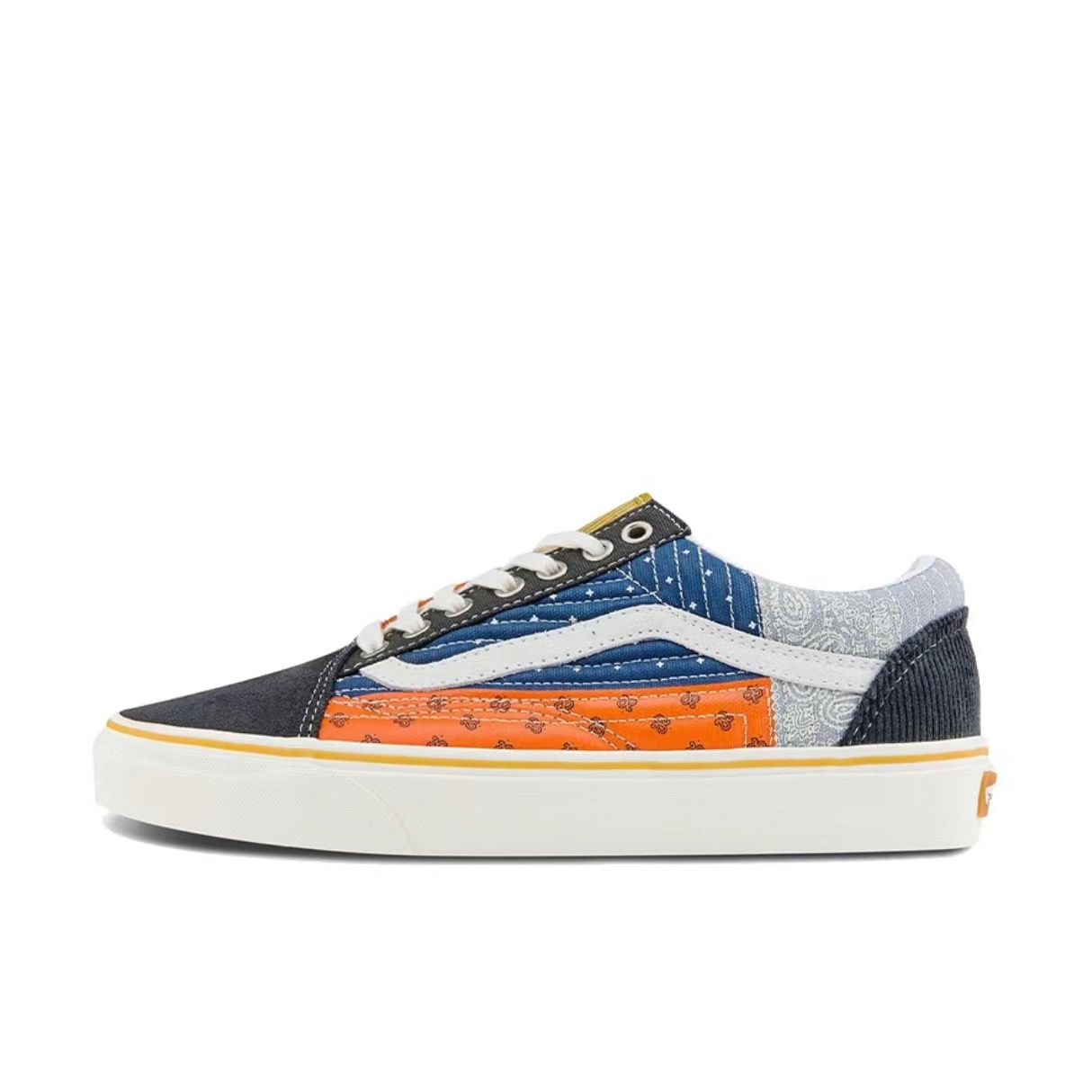 Vans old skool拼接复古低帮休闲运动男女帆布滑板鞋VN0A7Q2JBCK