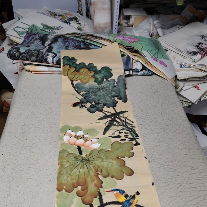 天***外国画落款后台备注