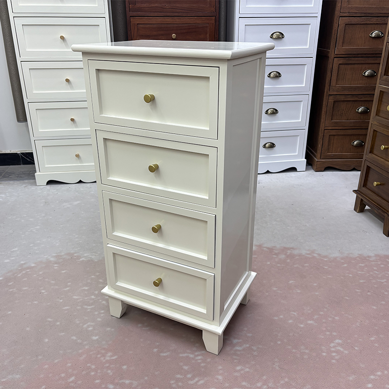 40*30*80cm米白色4抽斗柜