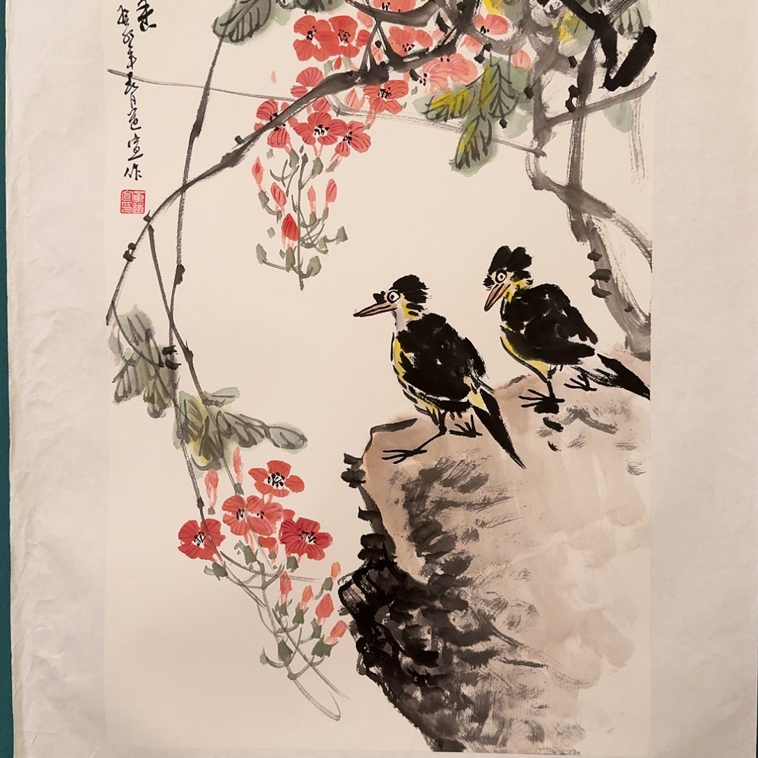 国画董老师的作品