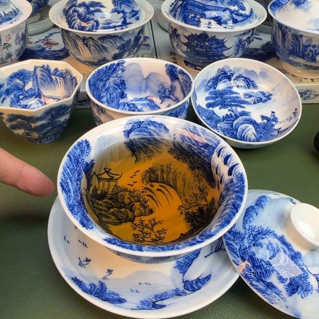 纯手工纯手绘茶具90