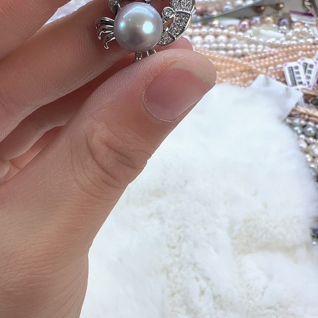 未镶嵌定制项链多样性发货发其一611淡水珍珠